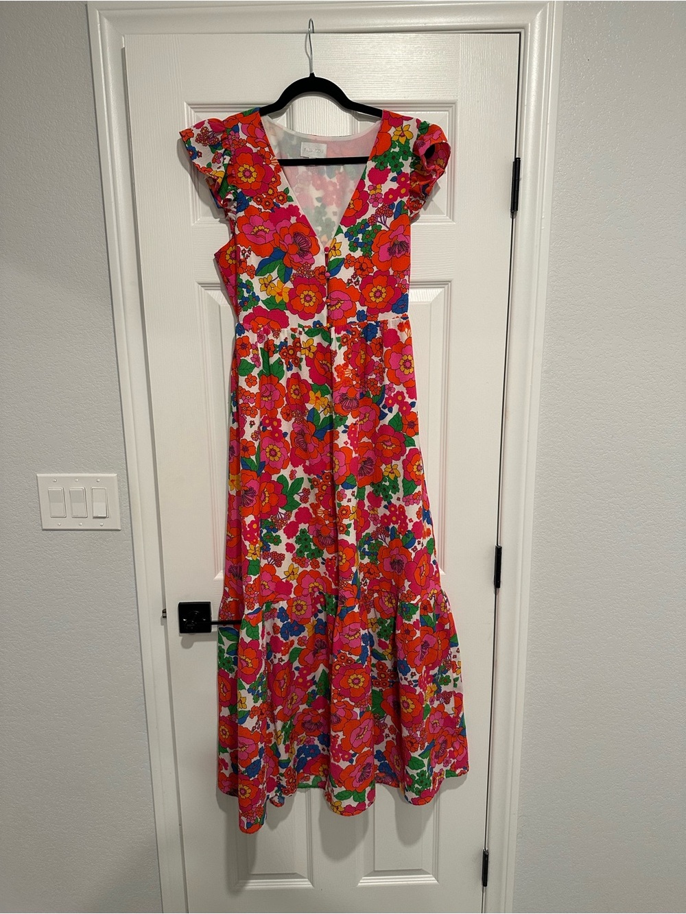 Sugarlips Bright Floral Maxi dress in various bright colors